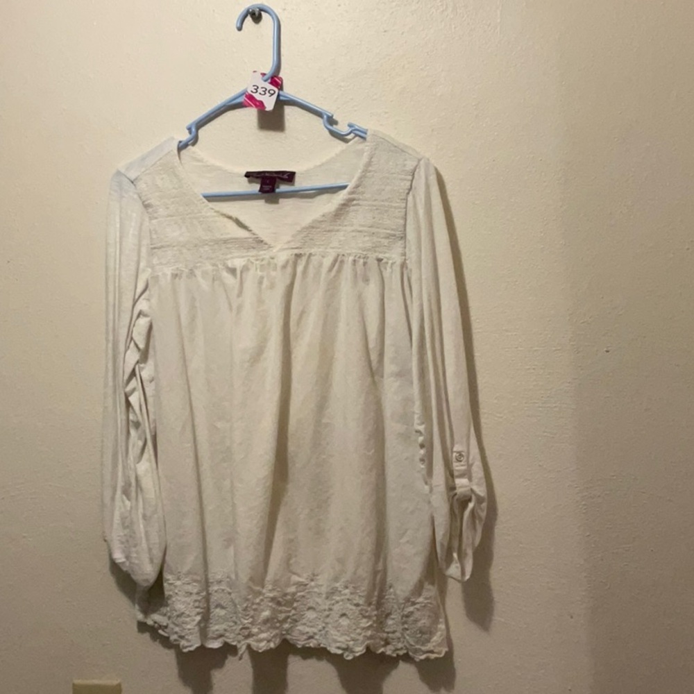 Cute shabby chic shirt, feminine shirt,